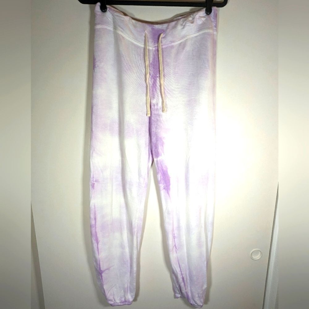 New With Tags Sundry Purple Tie Dye Jogger Rayon/Cotton Blend Size 1